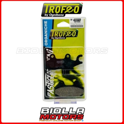 43016900 PASTIGLIE FRENO ANTERIORI TROFEO KYMCO FILLY LX 50 2006 ORGANICA