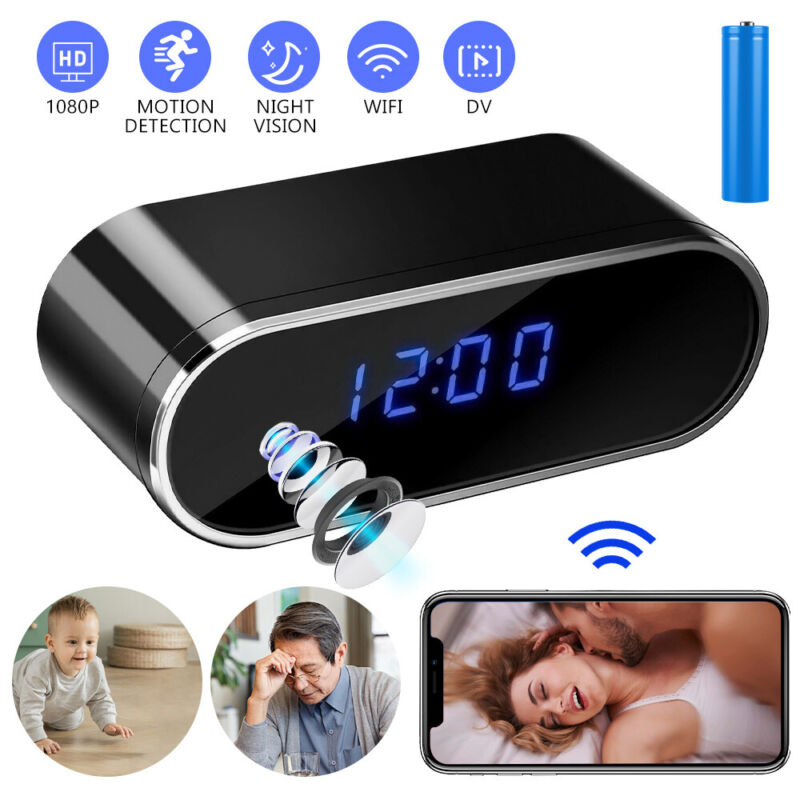 1080P Mini Camera WiFi HD IP Night Vision Camcorder Alarm