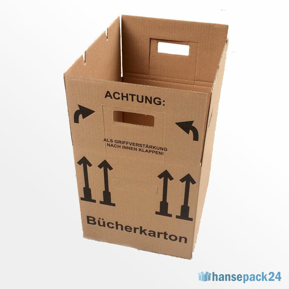 30 Bücherkarton Umzugskarton Ordnerkarton Archivkarton für DIN A4 Ordner 