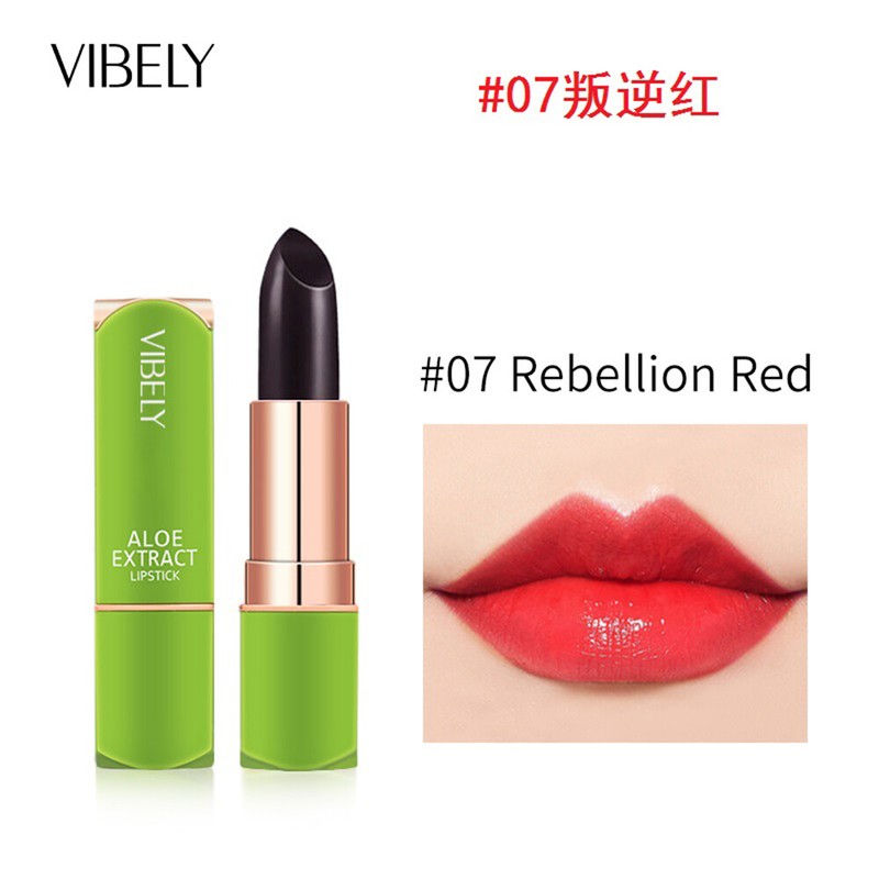 Aloe Vera Crystal Jelly Lipstick Magic Temperature Change Color Lip Cosmetic -UK