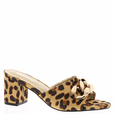 

Женские сандалии Masseys Kira 12 B(M) US - Леопардовый, Leopard