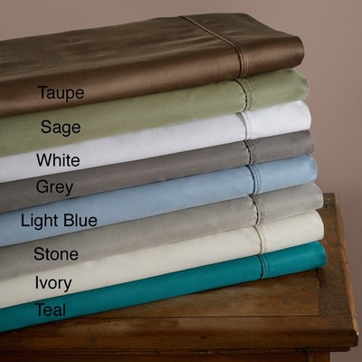 Superior Cotton Blend Solid Deep Pocket 4 Piece Bed Sheet