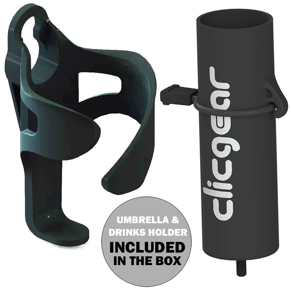 CLICGEAR MODEL 4.0 GOLF TROLLEY PUSH CART / NEW FOR 2021 / +FREE WHEEL