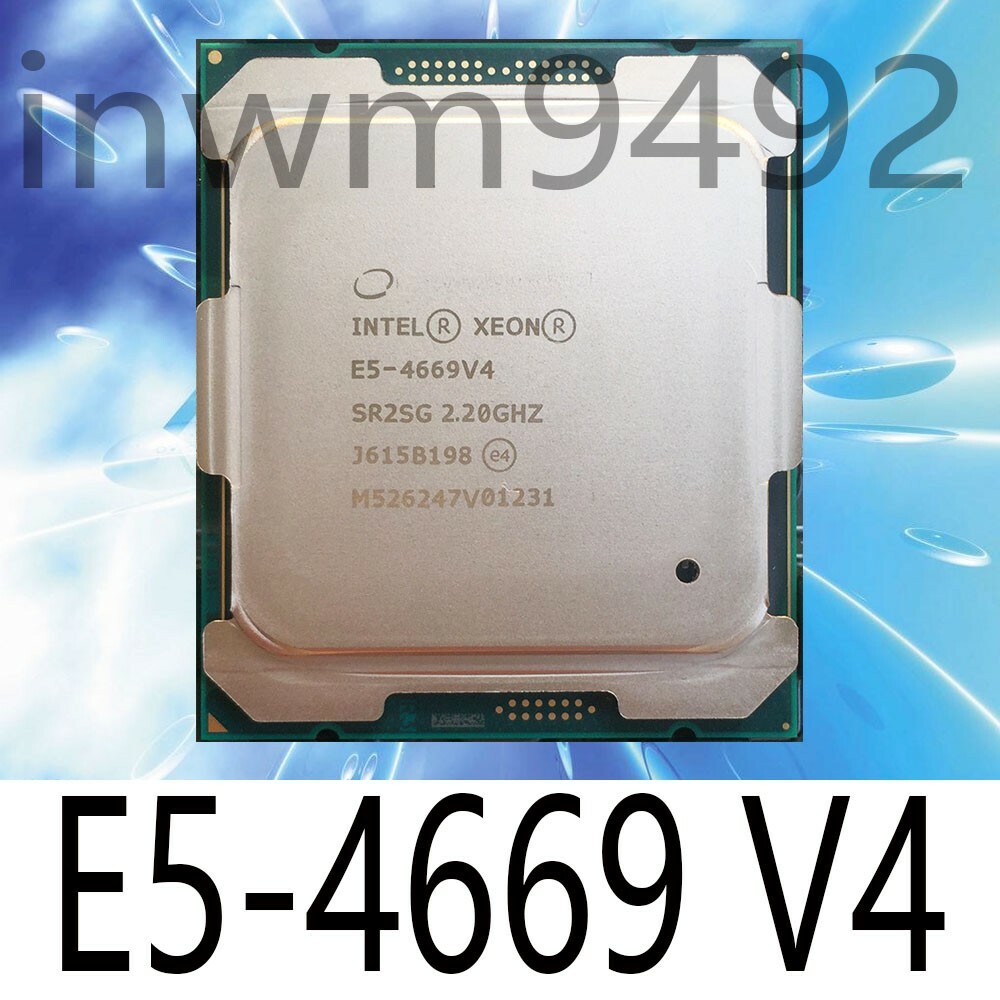 Intel Xeon E5-4669 V4 SR2SG 2.20GHz 22-Cores 55MB LGA2011-3