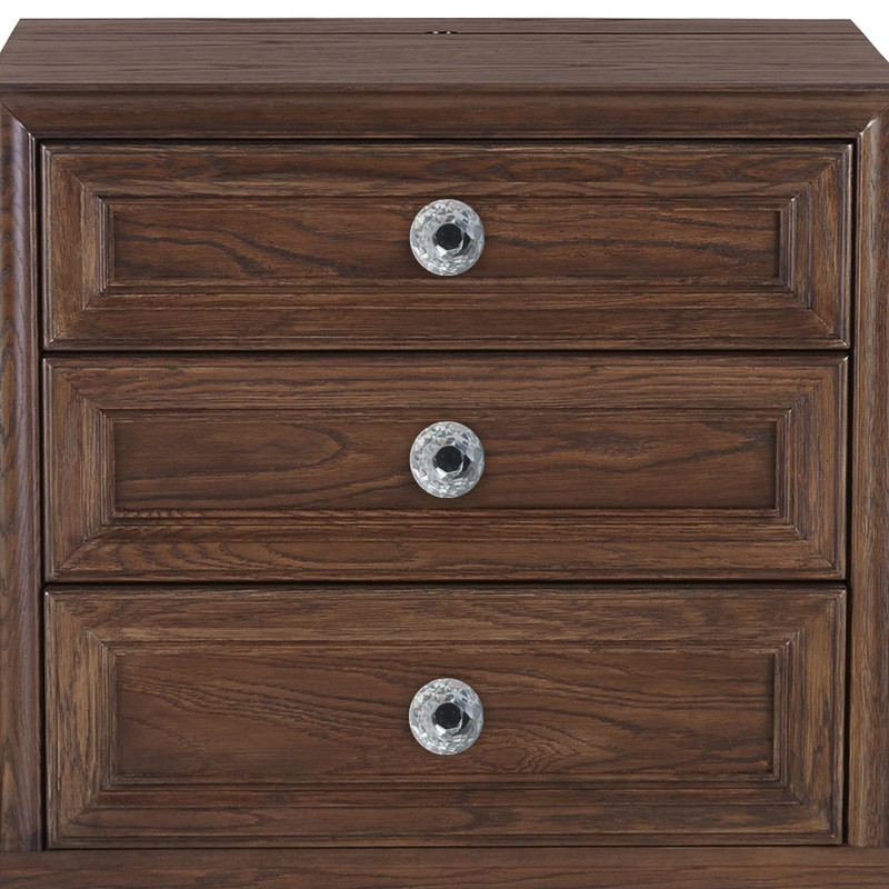 10-tlg Kristall Glas Möbelknöpfe Möbelgriffe Möbelknauf Schrank Griff