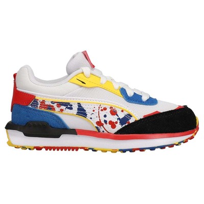 

Кроссовки Puma City Rider Splash Youth Boys Blue, Red, White Повседневная обувь 385469-, Puma City Rider Splash Youth