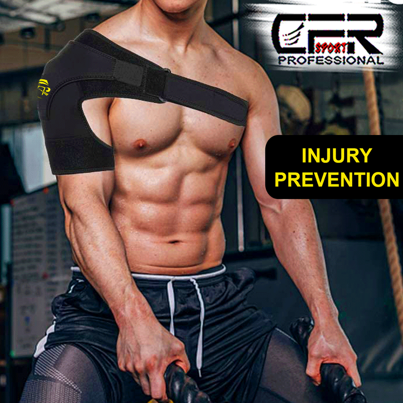 Shoulder Brace Support Compression Sleeve Torn Rotator Cuff AC Joint Pain Wrap