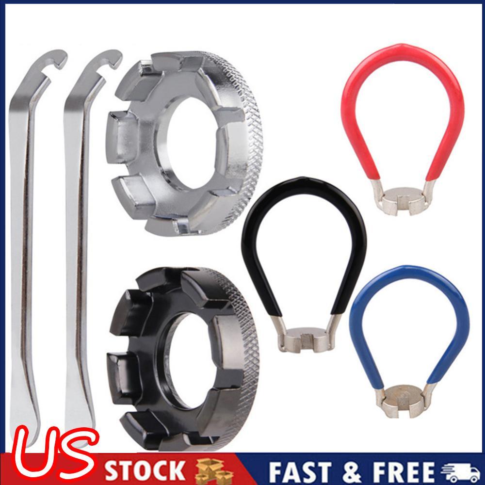 Multi-function Mountain Bike Bicycle Spoke Wrench Tire Repai
