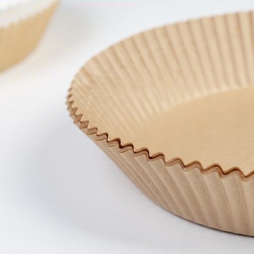 100 Pcs Air Fryer Disposable Round Non-Stick Baking Paper Liner Oil&Water Proof
