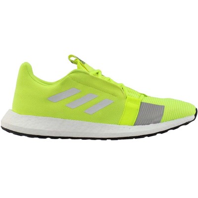 Мужские зеленые кроссовки adidas Senseboost Go Running, спортивная обувь EF1580