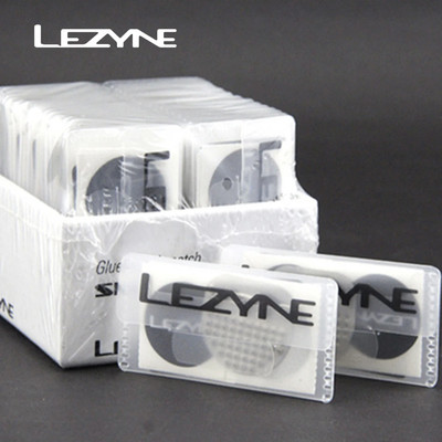 Lezyne Smart Card Patch Kit - Bicycle Puncture Repair 6 Patches + Scuffer + Glue