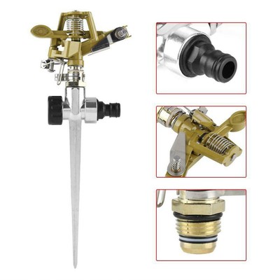 1 Pc Sprinkler 360 Degree Rotating Irrigation System Sprinkler For