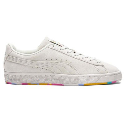 Puma Swxp Suede Classic Lace Up Женские серые кроссовки Повседневная обувь 39022301