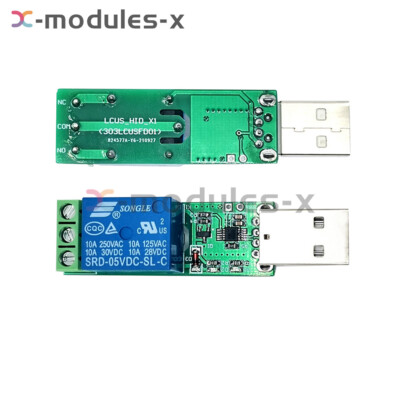 HID Drive free USB/Micro USB 1/2/4CH 5V Relay Module 10A AC250V / 10A DC30V US