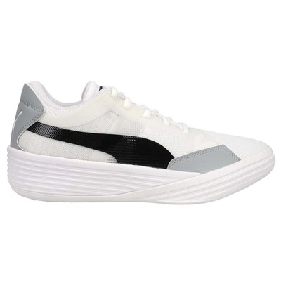 Мужские белые кроссовки Puma Clyde AllPro Team Basketball Athletic Shoes 195509-02