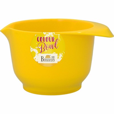 Birkmann Colour Bowl Rühr- und Servierschüssel Rührschüssel Schüssel Gelb 500 ml