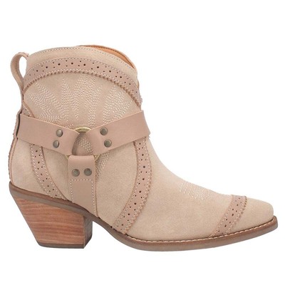 Dingo Gummy Bear Snip Toe Cowboy Boots Womens Beige Casual Boots DI747-260