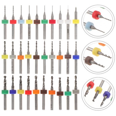  30 Pcs Hand Drill Small Bits Pcb Hobby Jewelry Drilling Tools