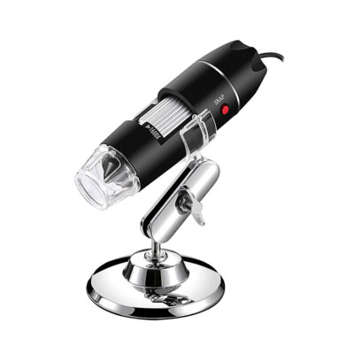 1600X 8LED Digital Microscope for Electronic Accessories Coin Inspection M3B2