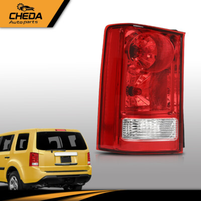 Tail Light Brake Lamp w/ Bulb Left Driver Side Fit For Honda Pilot 2009-2015