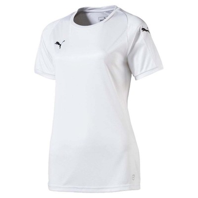 

Женский трикотаж с коротким рукавом Puma Liga Logo Crew Neck 703426-14, Белый, Puma Liga Logo Crew Neck Short Sleeve Jersey