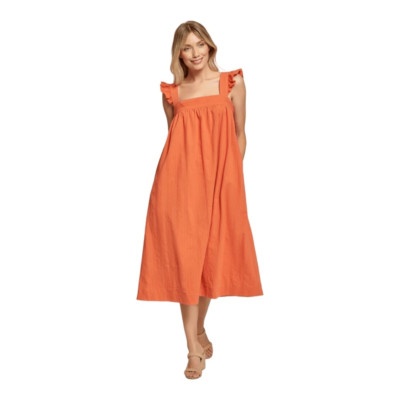 Lost + Wander Marmalade Cotton Midi Dress Size Small