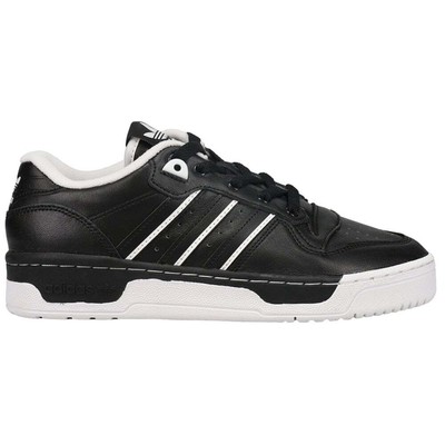

Adidas Rivalry Low Lace Up Мужские черные, белые кроссовки Повседневная обувь EE4655, Black;white, adidas Rivalry Low Lace Up