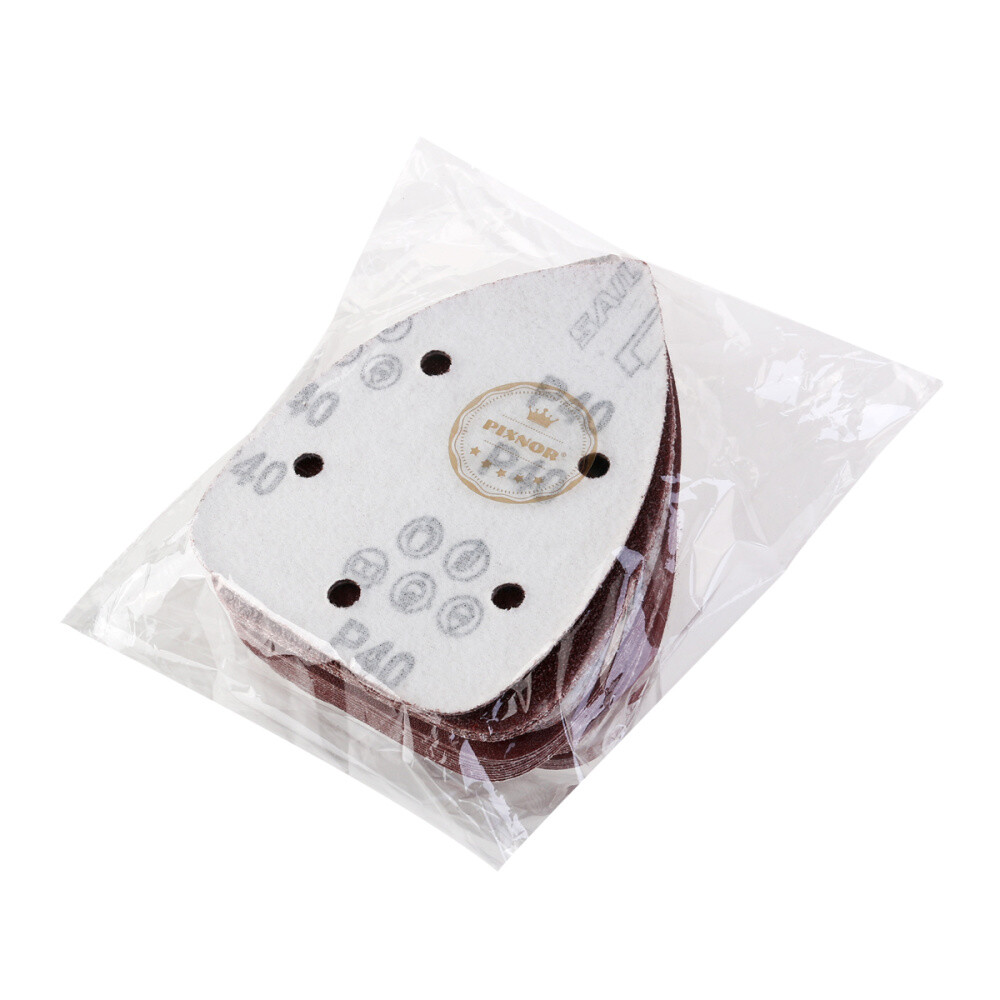 40pcs Grit 14cm Mouse Sander Pads Sanding Sheets Discs Mixed 40 80 120 eBay