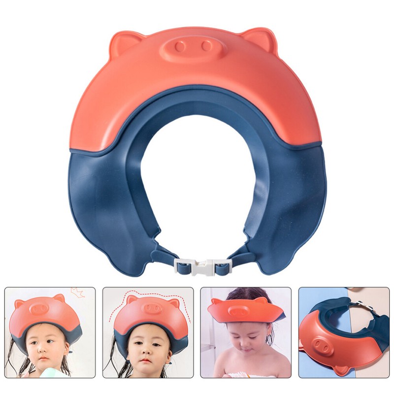 Bonnet De Shampoing Chapeaux Pour Enfants Oreilles Bain Yeux Cheveux