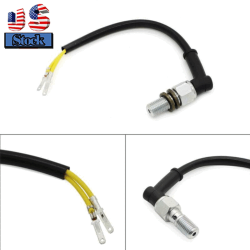 Motorcycle Hydraulic Pressure Brake Light Switch Single Banjo Bolt M10x1.25 ATV