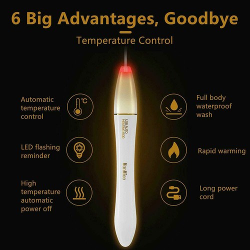 QUICK USB Heating Rod Led Heater Warmer Pad Stick AUTO 38℃ Control Indicator