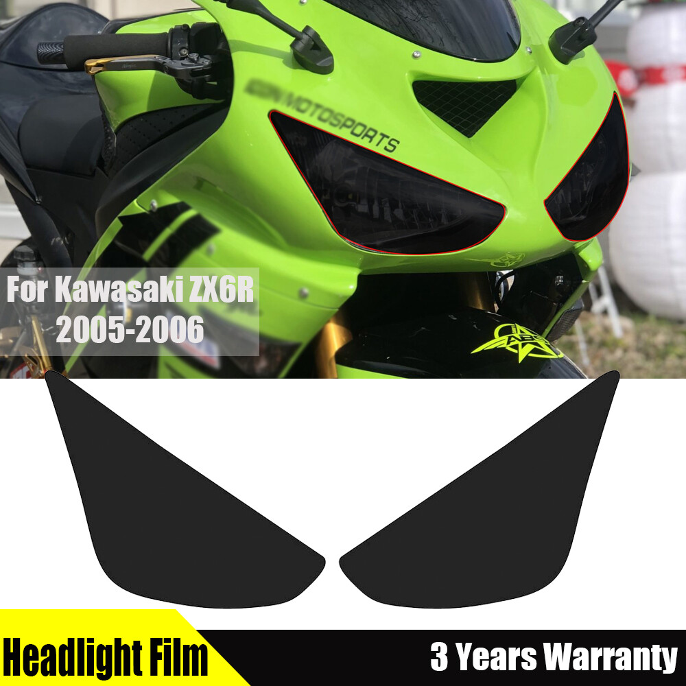 Pre-Cut Tint Headlight Film Cover Lens Overlays Vinyl For