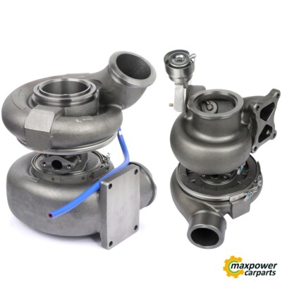 Engine High & Low pressure Turbos w/ Gasket For 98-13 Caterpillar CAT C15 Acert