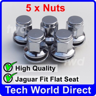 6x ALLOY WHEEL NUTS FOR MITSUBISHI L200 6A CHROME LUG BOLT STUD M12x1.5