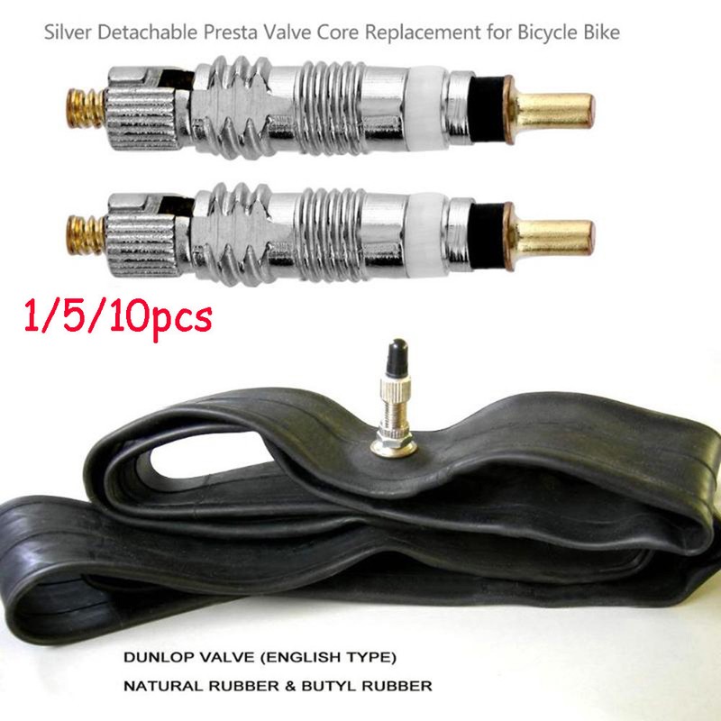 Bicycle Wheel Tyre Valve Core Adaptor Presta To Schrader Air