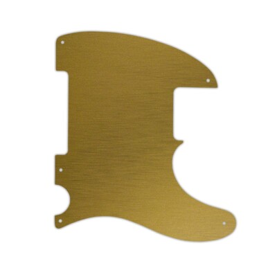NEW - Pickguard For Fender Esquire - BRUSHED GOLD