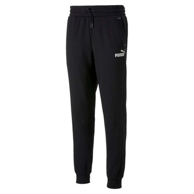 

Puma Power Drawstring Sweatpants Мужские черные повседневные спортивные штаны 67221801, Черный, Puma Power Drawstring Sweatpants