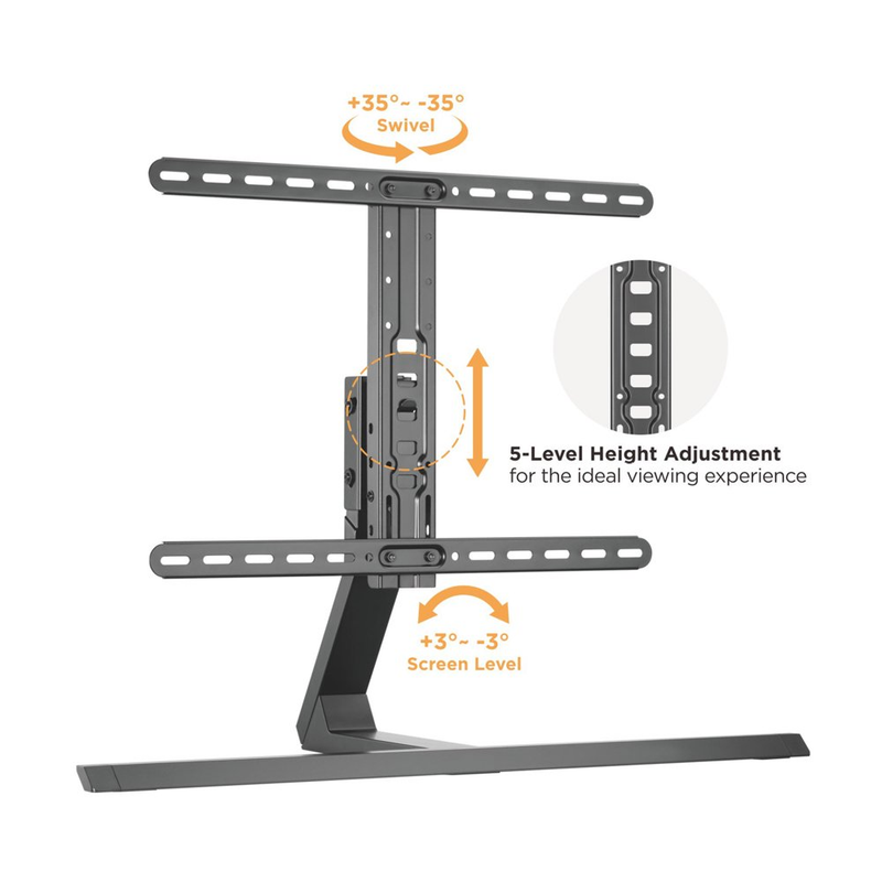 For 37-75&rdquo; Tvs, Swivel, Tilt, An