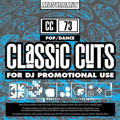 Classic Cuts Vol 73 Pop Dance 14 7'' 12'' Edit & Remix Tracks Expletive Free DJ CD