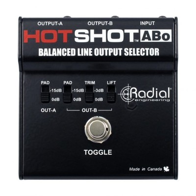 Radial HotShot ABO Line Output Selector