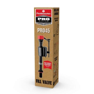 Pro Series Toilet Fill Valve Universal Ultra Quiet Operation Easy to Install