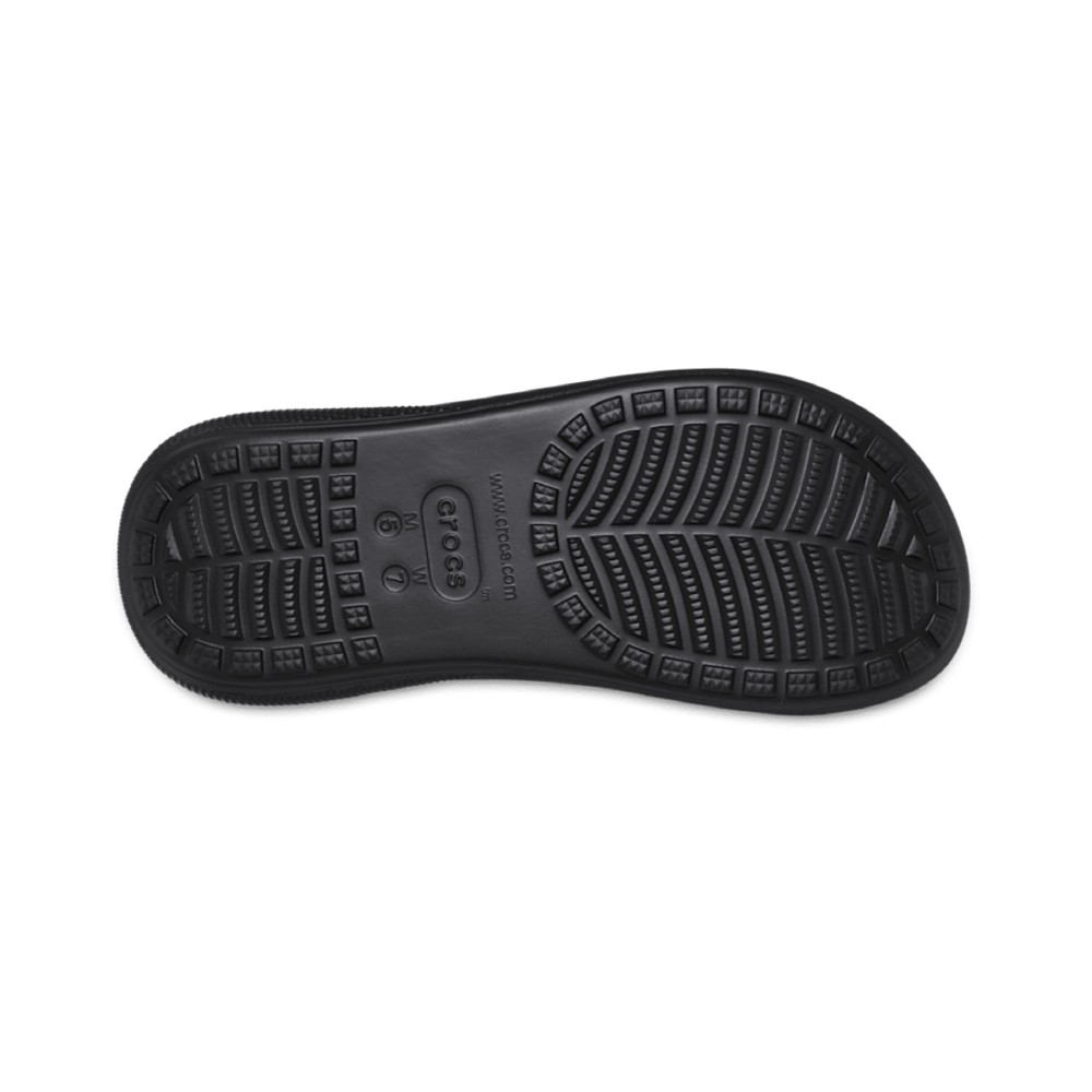 New CROCS Womens CRUSH SLIDE 208731-001 BLACK UNISEX US W 6