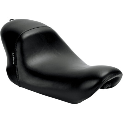 Le Pera Bare Bones Solo Seat - XL '07+ w/ 3.3 Gallon Tanks (Black) LFK-006