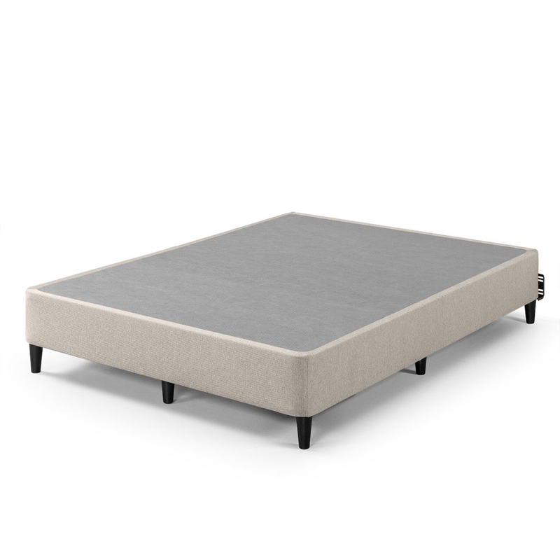 Metal Box Spring FULL Smart 2in1 Bed Frame Replacement 14 in. Child Room Compact