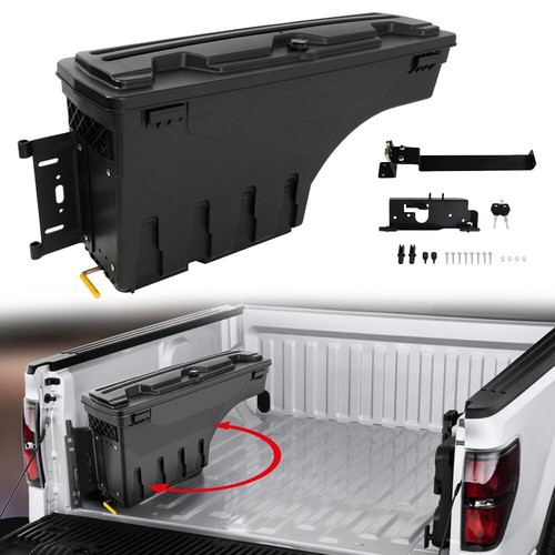 Truck Bed Storage Tool Box For 2007-2021 Toyota Tundra Swing
