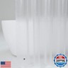 AooHome Shower Stall Curtain Liner for Small Size 36x72 Inch, 8G Eva Half Shower Curtain Frosted Pattern Narrow Standing Single Water Repellent Shower Liner, Semi Transparent