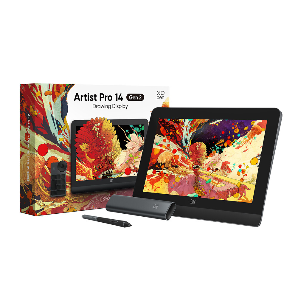【新品未使用】XP-PEN Artist Pro 14 (Gen 2) XPPen Artist Pro 14 (Gen 2) Graphic Pen Tablet Monitor X3