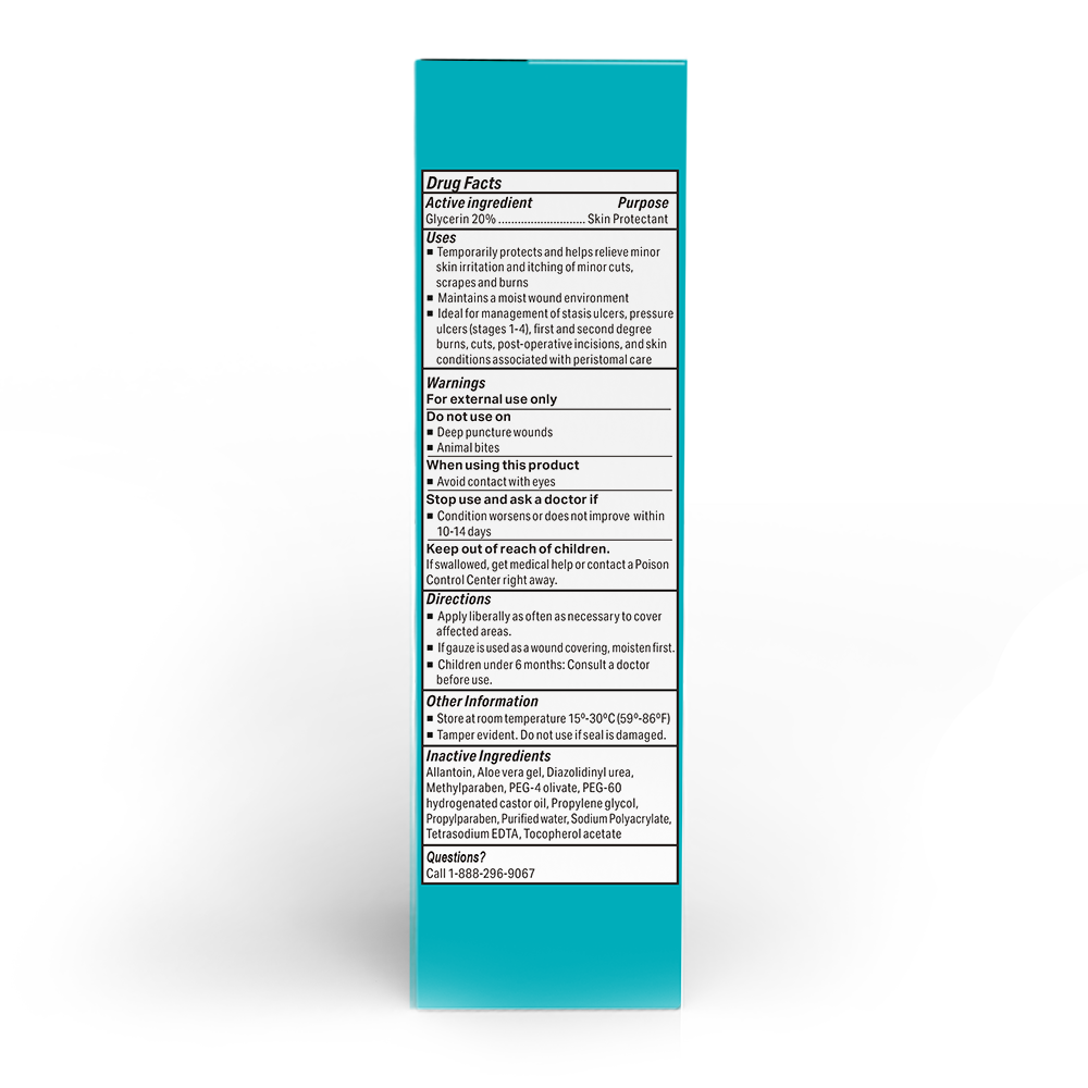 Globe Hydrogel First Aid Wound Dressing, (3 oz Tube) Soothing Antiseptic Gel