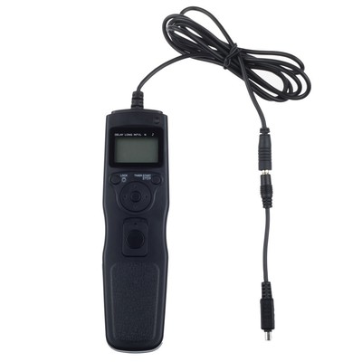 Timer Shutter Remote Removeable Cable Cord fr D850 D7500 D7100 D7000 D5200 D5000