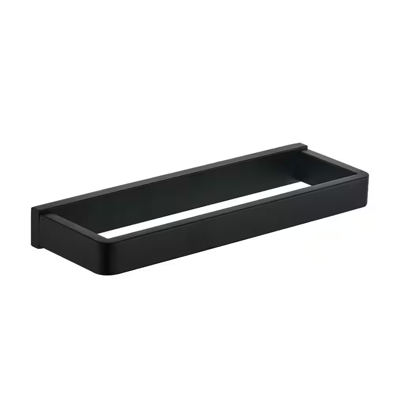 Bathroom Hand Towel Bar Matte Black SUS304 Stainless Steel Wall Mounted Rack